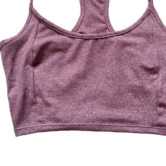So Women’s Sporty Scoopneck Sports Bra Size S Adjustable Back Straps Athletic - Picture 4 of 7